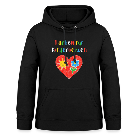 Unisex T-Shirt "Farben für Kinderherzen" - Schwarz