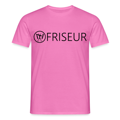 Unisex T-Shirt "Friseur" Pink Männer T-Shirt