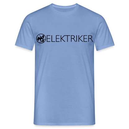Unisex T-Shirt "Elektriker" carolina blue Männer T-Shirt