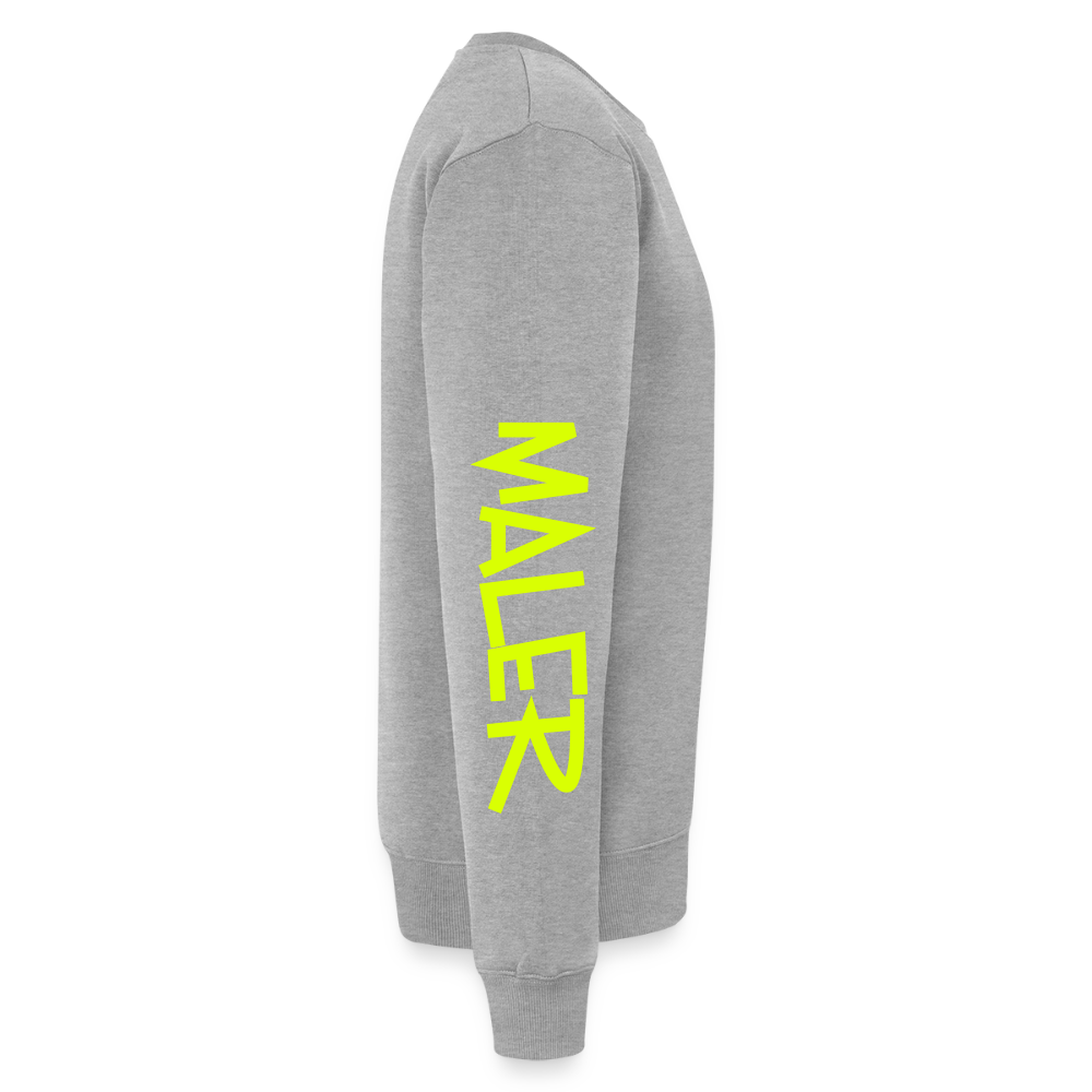 Unisex Premium Pullover "Maler" neongelb Männer Premium Pullover