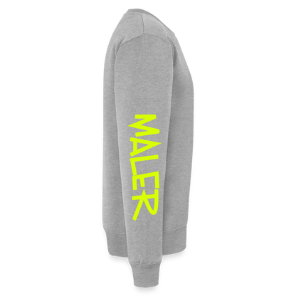 Unisex Premium Pullover "Maler" neongelb Männer Premium Pullover