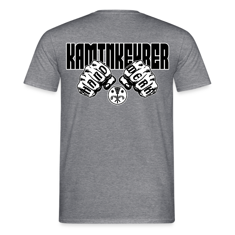 Unisex T-Shirt "Kaminkehrer" Graphit meliert Männer T-Shirt