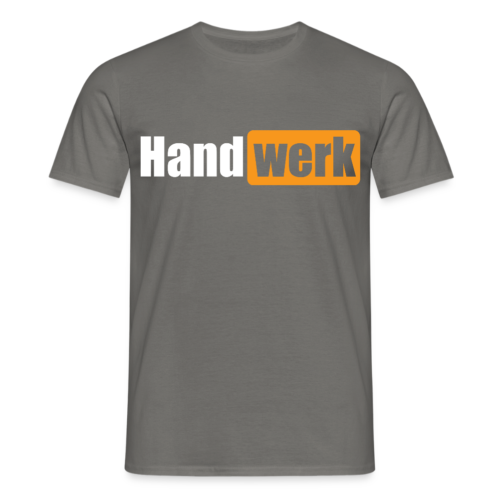Unisex T-Shirt "Handwerk" Graphit Männer T-Shirt