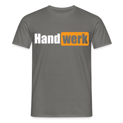 Unisex T-Shirt "Handwerk" Graphit Männer T-Shirt
