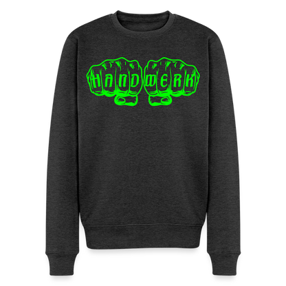 Unisex Premium Pullover "Stuckateur" neongrün Männer Premium Pullover