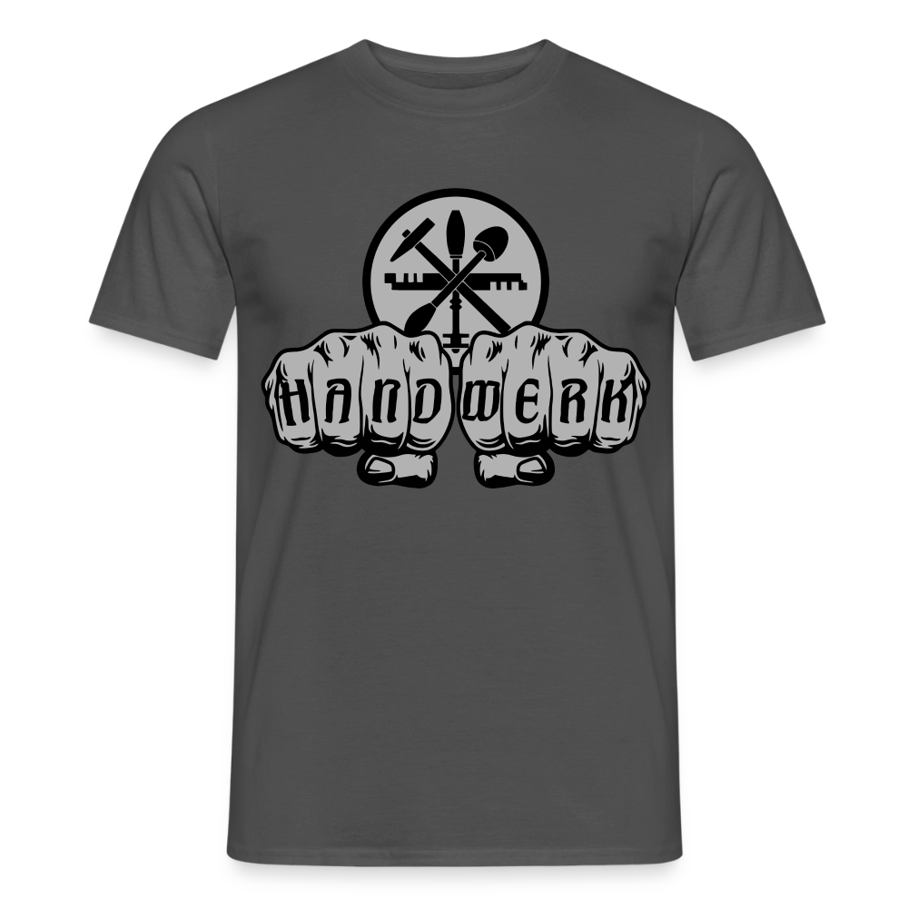 Unisex T-Shirt "Glaser"-Power von Spreadconnect, Männer T-Shirt mit Druck, weiches Baumwollmaterial, casual Passform, rotes Design