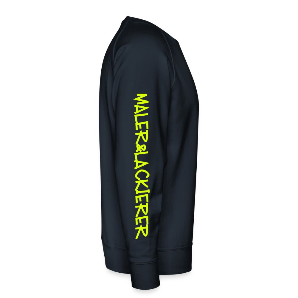 Unisex Premium Pullover "Maler+Lackierer" neongelb Männer Premium Pullover