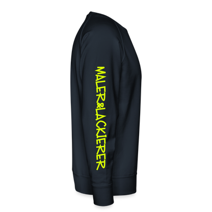 Unisex Premium Pullover "Maler+Lackierer" neongelb Männer Premium Pullover