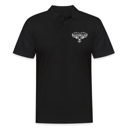 Männer Poloshirt "Schornsteinfeger" Schwarz Männer Poloshirt