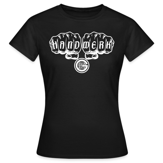 Frauen T-Shirt "Gerüstbauer" - Schwarz