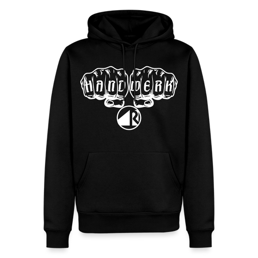 Männer Premium Hoodie "Raumausstatter" - Schwarz