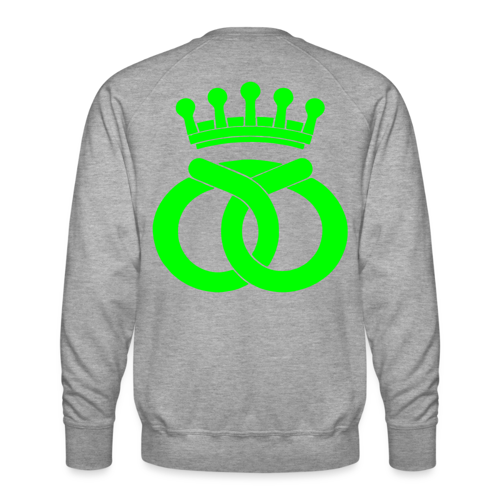 Unisex Premium Pullover "Bäcker" neongrün Männer Premium Pullover