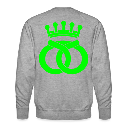 Unisex Premium Pullover "Bäcker" neongrün Männer Premium Pullover
