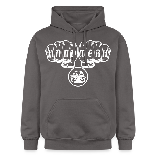 Gildan Unisex Softstyle® "Metallbauer" Dunkelgrau Gildan Unisex Softstyle® Midweight Hoodie