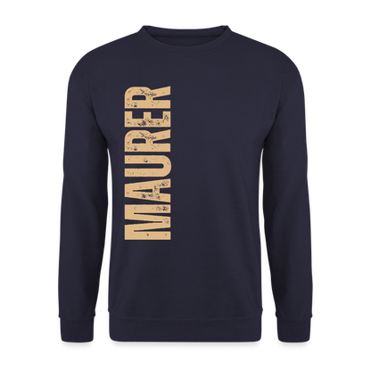 Unisex Pullover "Maurer" Navy Unisex Pullover