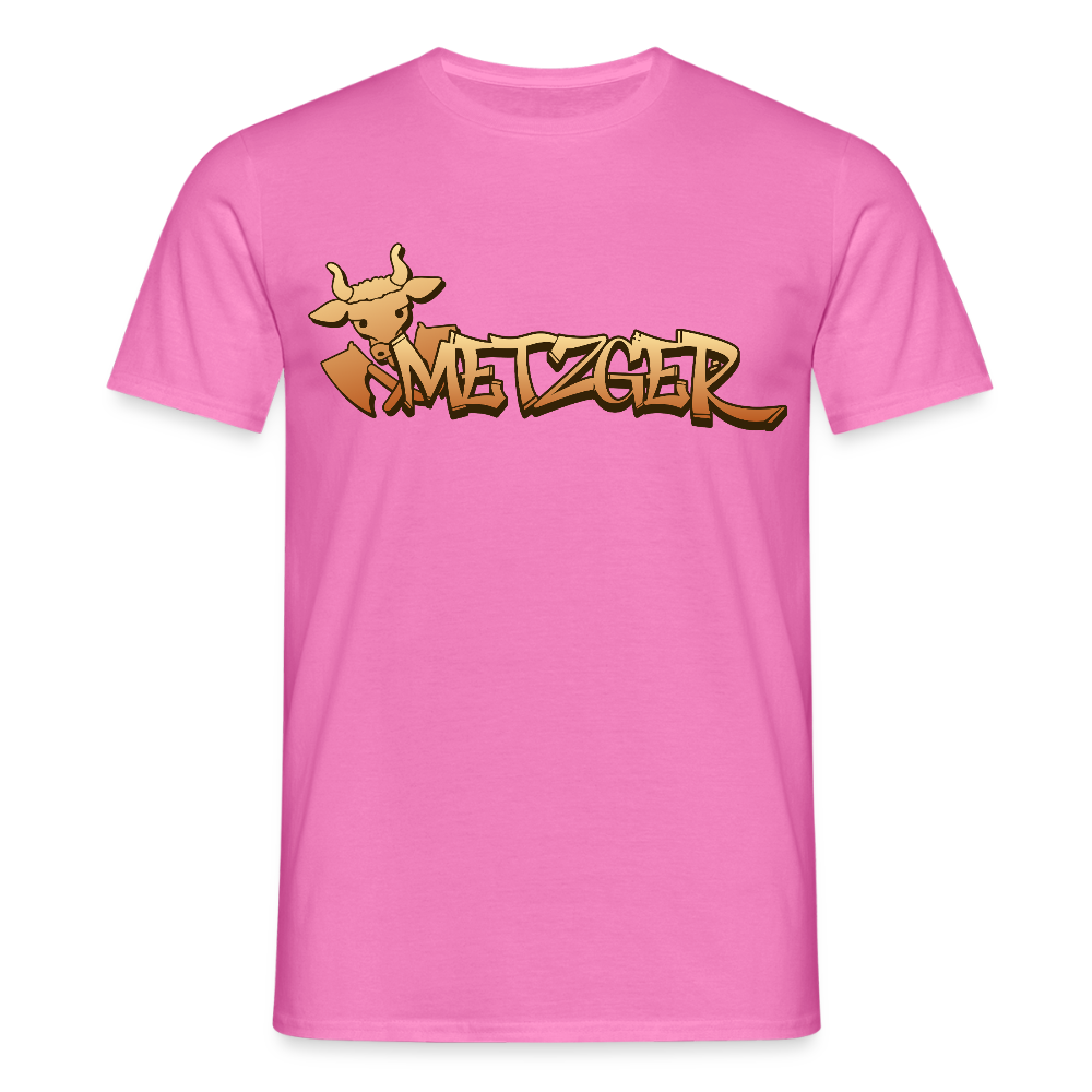 Unisex T-Shirt "Metzger" Pink Männer T-Shirt