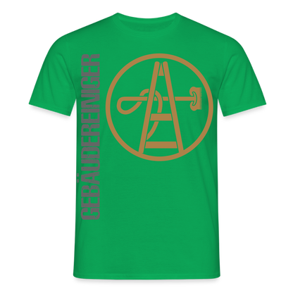 Unisex T-Shirt "Gebäudereiniger" Kelly Green Männer T-Shirt
