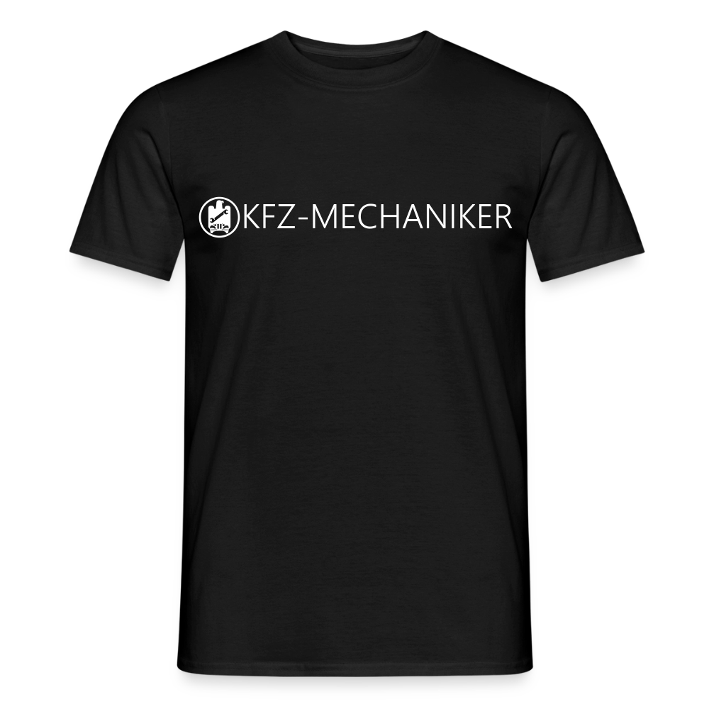 Unisex T-Shirt "KFZ-Mechaniker"-Lite Schwarz Männer T-Shirt {{ color }}