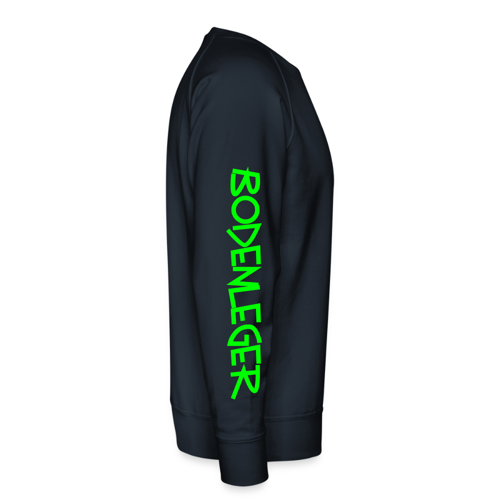 Unisex Premium Pullover "Bodenleger" neongrün Männer Premium Pullover