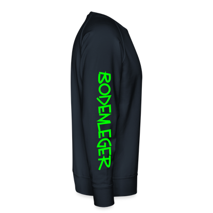 Unisex Premium Pullover "Bodenleger" neongrün Männer Premium Pullover