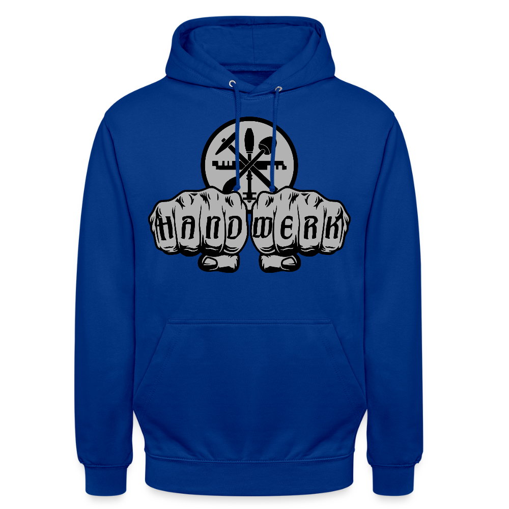 Unisex Hoodie "Glaser" Royalblau Unisex Hoodie