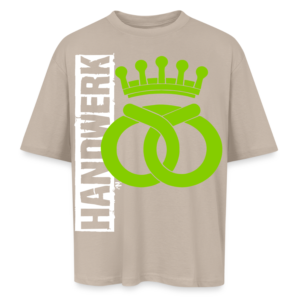 Oversized Unisex T-Shirt "Bäcker" Sahara Oversized Unisex T-Shirt