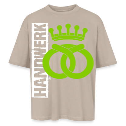 Oversized Unisex T-Shirt "Bäcker" Sahara Oversized Unisex T-Shirt