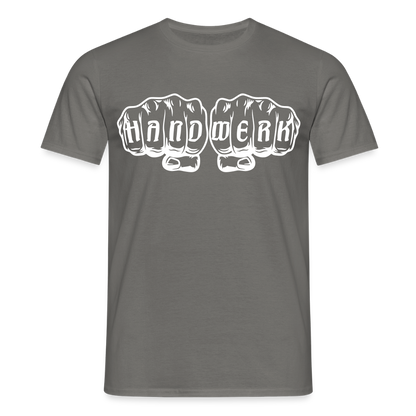 Unisex T-Shirt "Handwerk" Graphit Männer T-Shirt