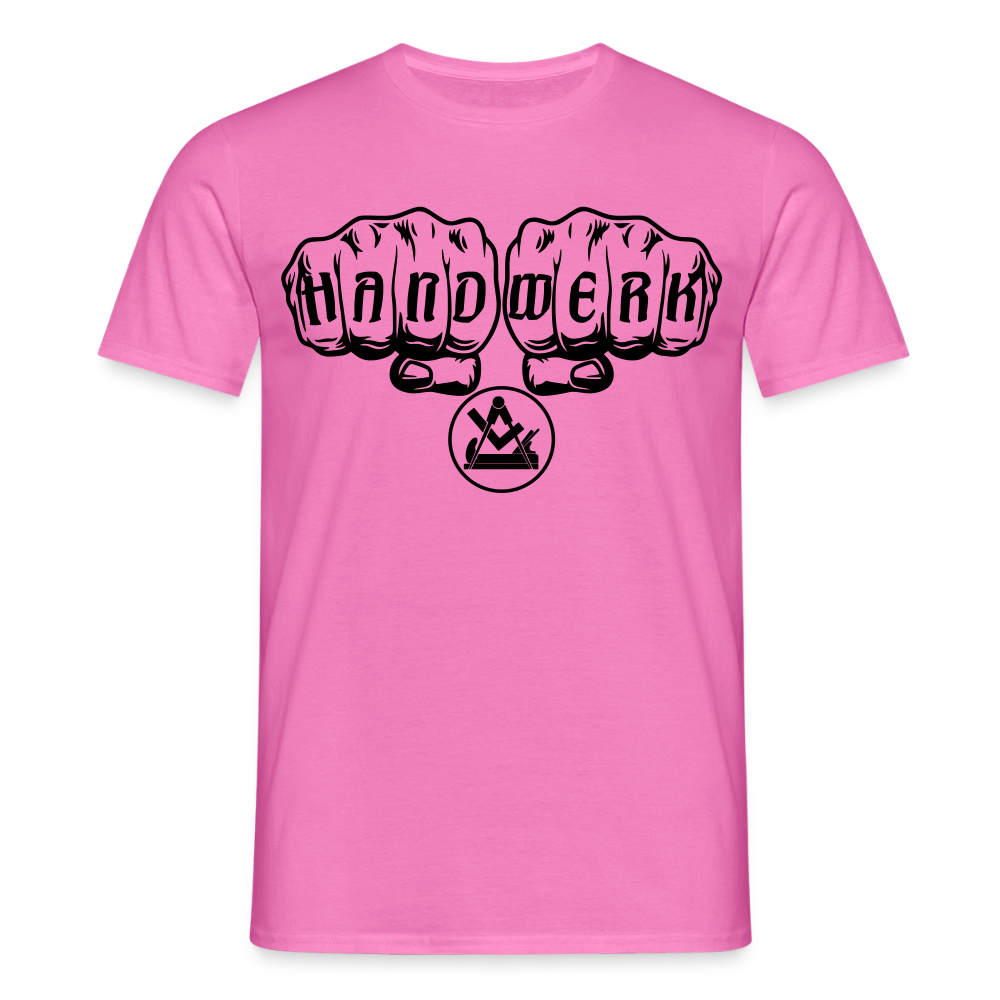 Unisex T-Shirt "Schreiner" Pink Männer T-Shirt