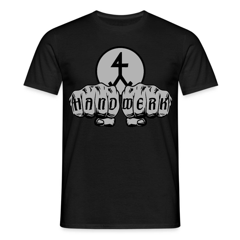 Unisex T-Shirt "Steinmetz" Schwarz Männer T-Shirt