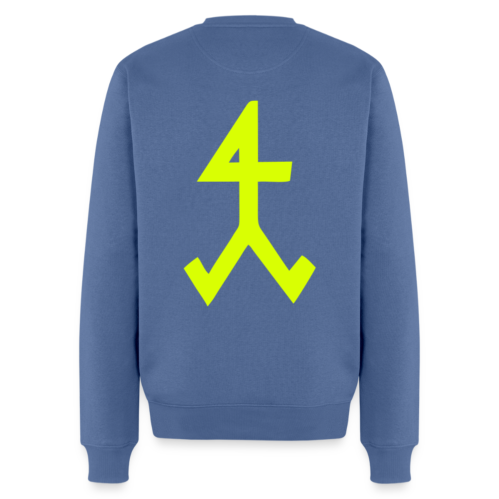 Unisex Premium Pullover "Steinmetz" neongelb Männer Premium Pullover