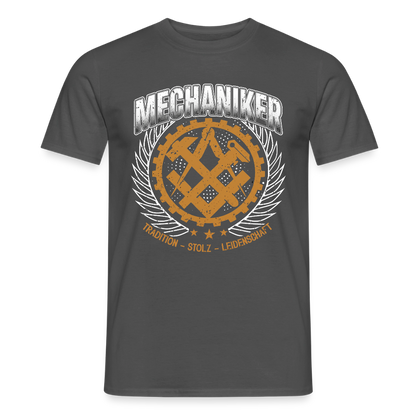 Unisex Mechaniker T-Shirt von Spreadconnect, klassische Männer T-Shirt in traditionellem Design, sichtbare Druckgrafik auf der Vorderseite