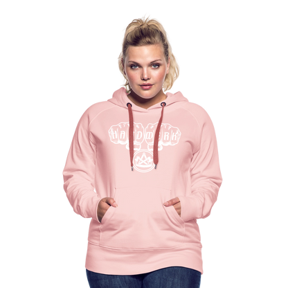 Frauen Premium Hoodie "Zimmermann" - Kristallrosa