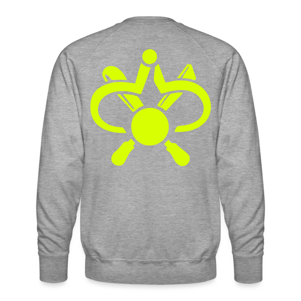 Unisex Premium Pullover "Drechsler" neongelb Männer Premium Pullover