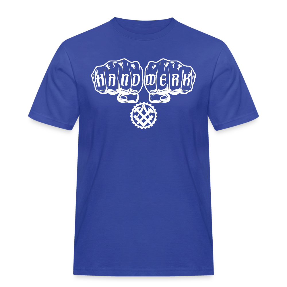 Männer Workwear T-Shirt "Mechaniker" Royalblau Männer Workwear T-Shirt