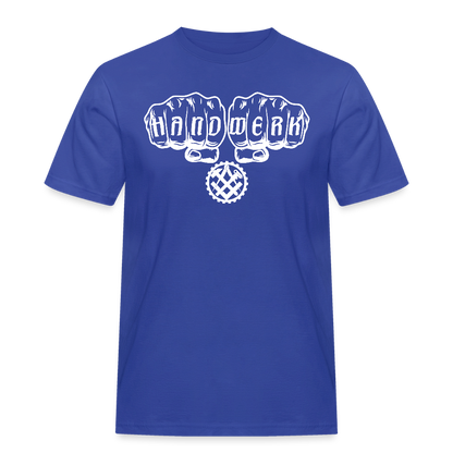 Männer Workwear T-Shirt "Mechaniker" Royalblau Männer Workwear T-Shirt
