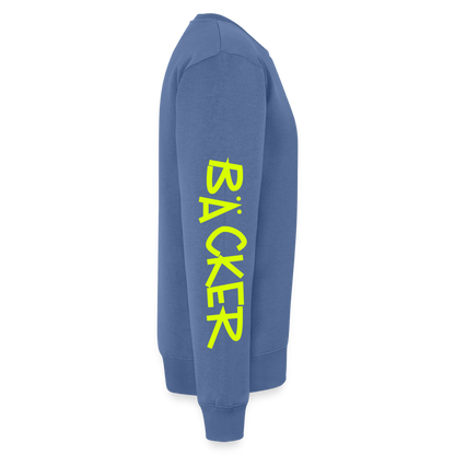 Unisex Premium Pullover "Bäcker" neongelb Männer Premium Pullover