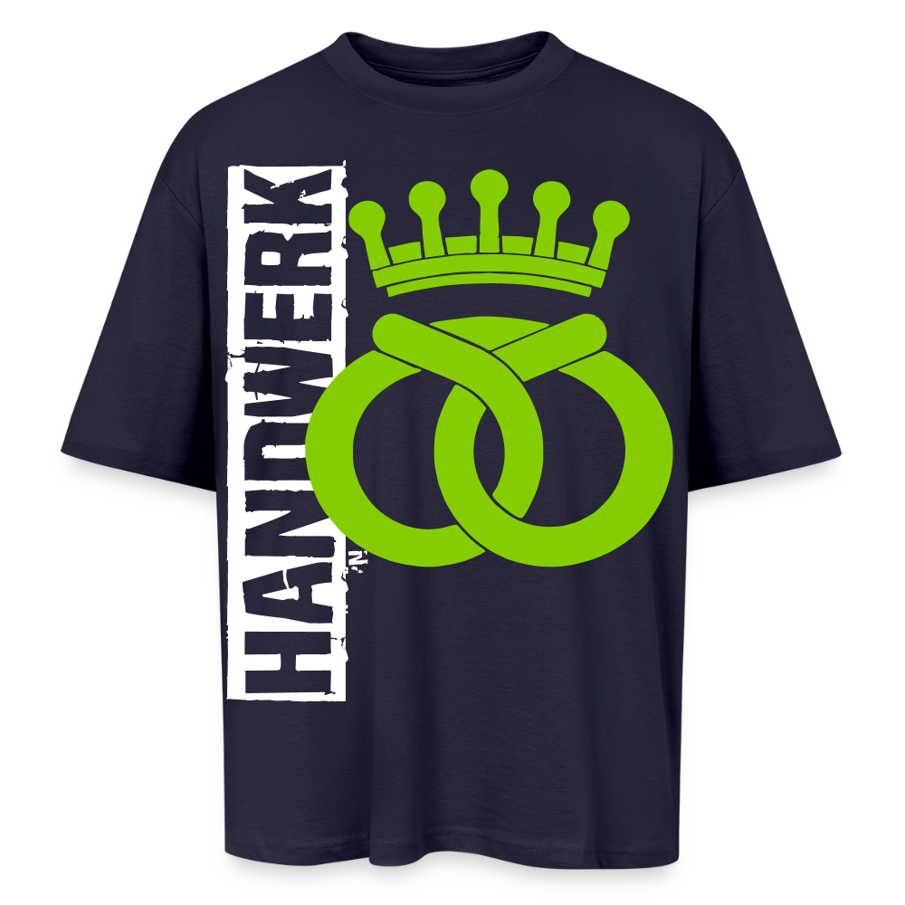 Oversized Unisex T-Shirt "Bäcker" Navy Oversized Unisex T-Shirt