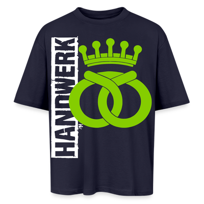 Oversized Unisex T-Shirt "Bäcker" Navy Oversized Unisex T-Shirt