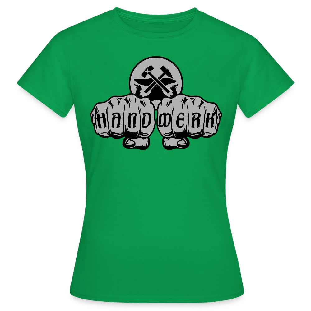 Frauen T-Shirt "Metallbauer" Kelly Green Frauen T-Shirt