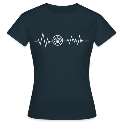 Frauen T-Shirt "Drechsler" Navy Frauen T-Shirt