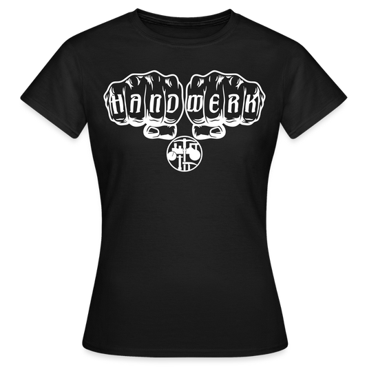 Frauen T-Shirt "Strassenbauer" - Schwarz