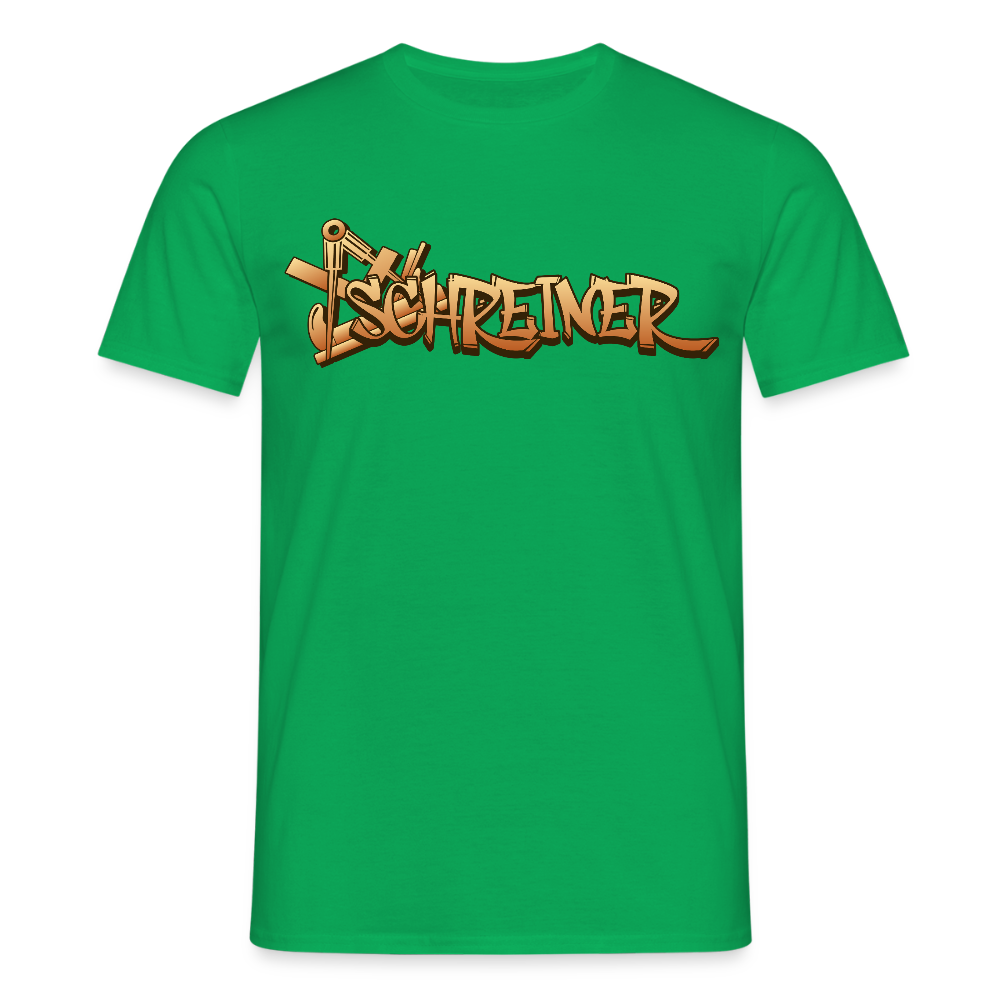 Unisex T-Shirt "Schreiner" Kelly Green Männer T-Shirt