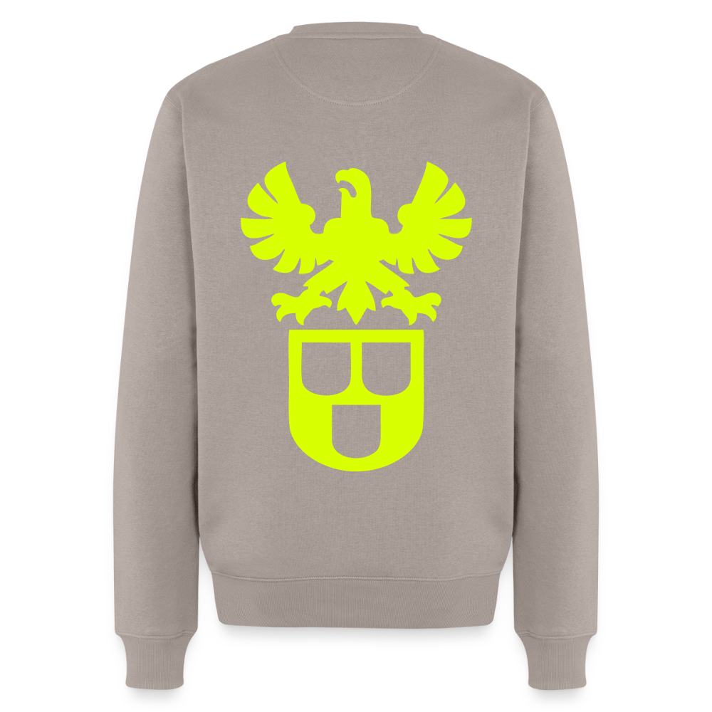 Unisex Premium Pullover "Maler" neongelb Männer Premium Pullover