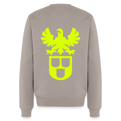 Unisex Premium Pullover "Maler" neongelb Männer Premium Pullover