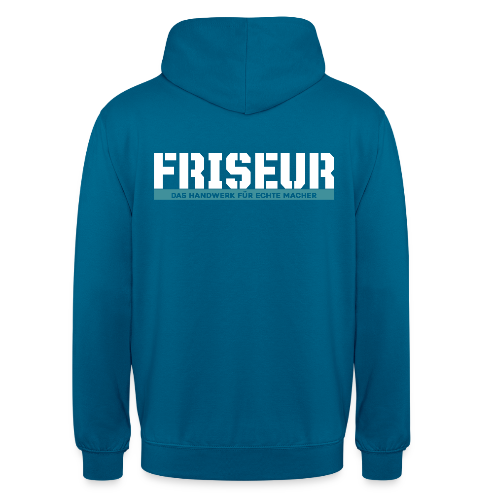 Unisex Hoodie HW-300 | MACHER "Friseur" Tiefseeblau Unisex Hoodie {{ color }}