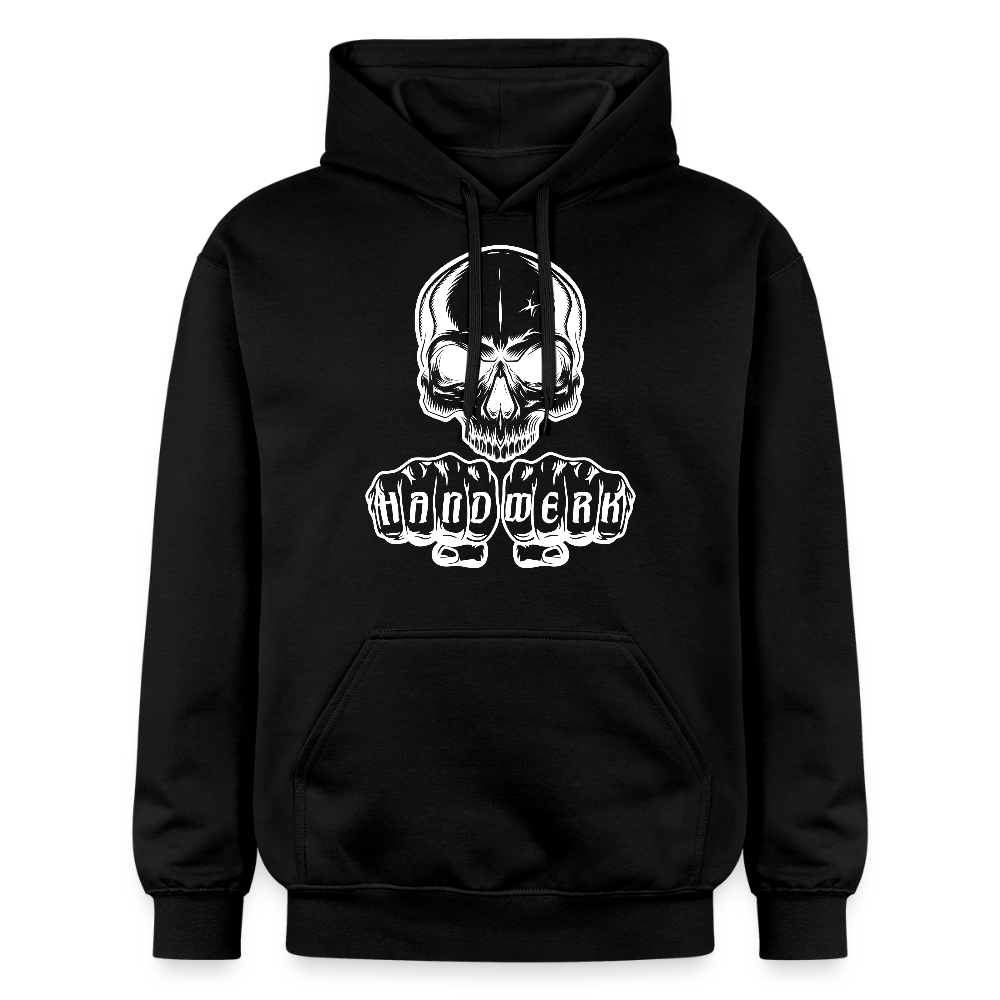 Gildan Unisex Softstyle® Skull-Handwerk Schwarz Gildan Unisex Softstyle® Midweight Hoodie