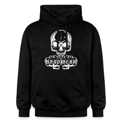 Gildan Unisex Softstyle® Skull-Handwerk Schwarz Gildan Unisex Softstyle® Midweight Hoodie