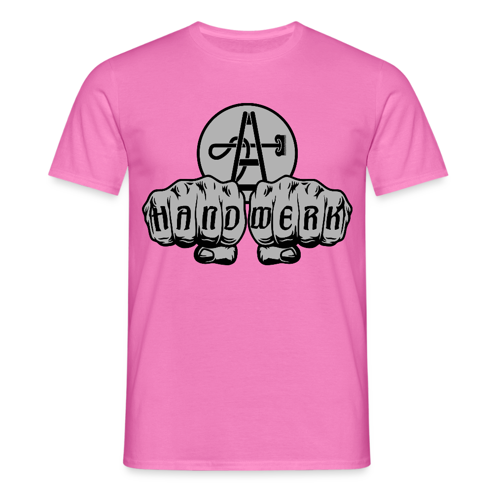 Unisex T-Shirt "Gebäudereiniger" Pink Männer T-Shirt