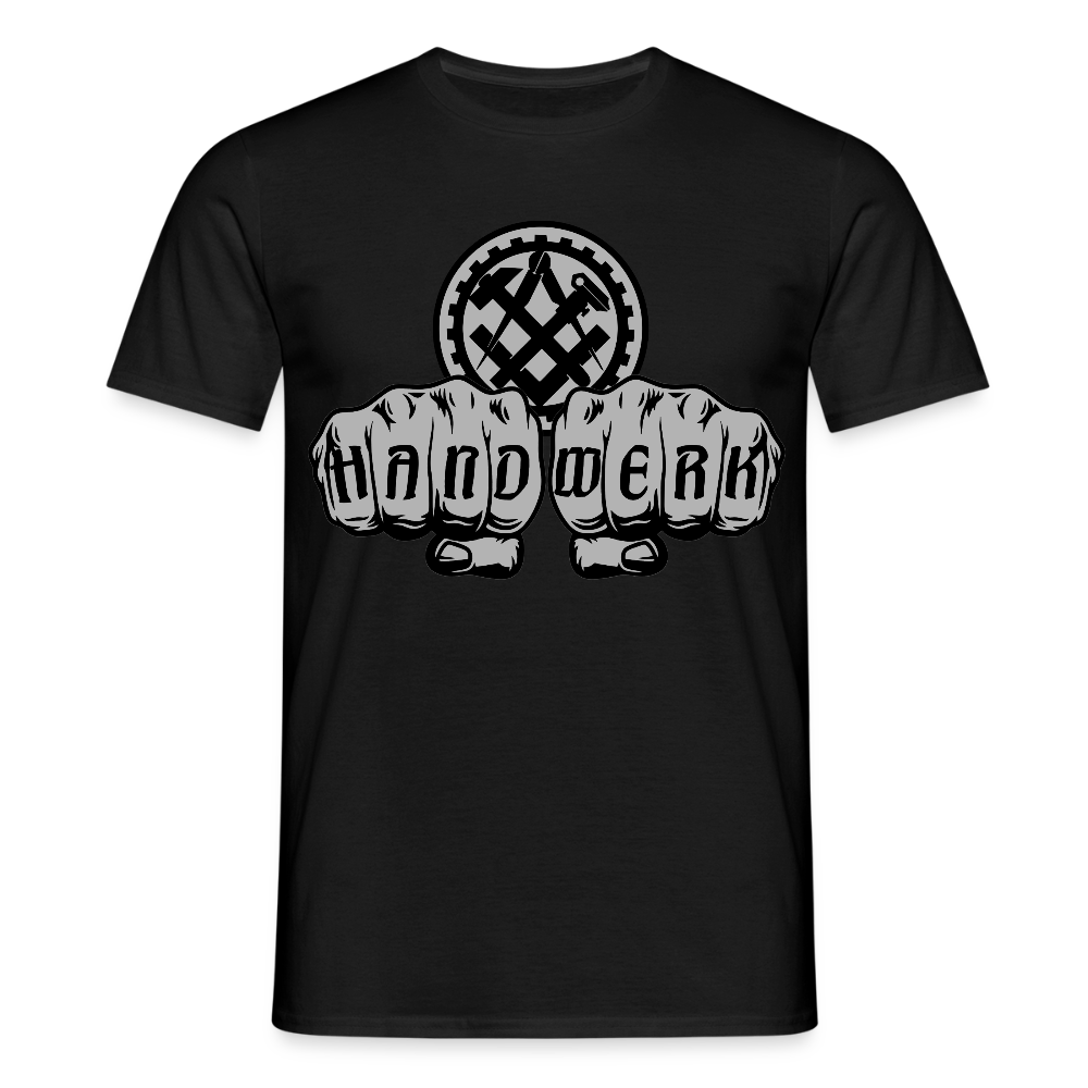 Unisex T-Shirt "Mechaniker" Schwarz Männer T-Shirt